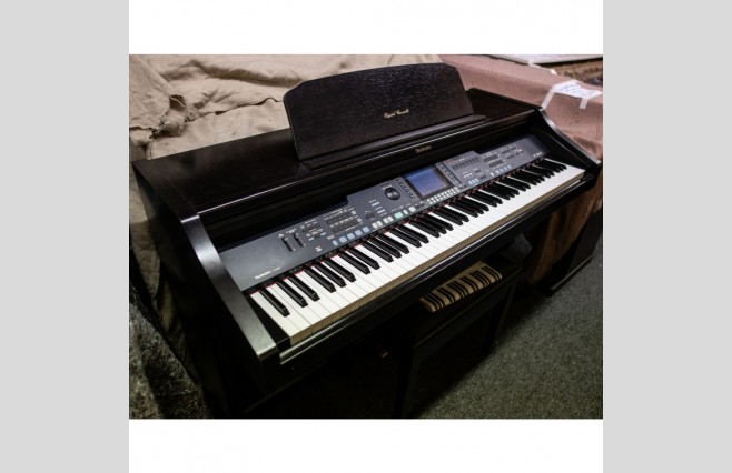 Used Technics SX-PR603 Satin Rosewood Digital Piano Complete Package (SN:KNKKA001010) - Image 4
